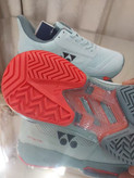 کفش بدمینتون و تنیس یونکس Yonex Women's and Men's Power Cushion Ad-Accel Sunset Red رنگ ابی آسمانی قرمز