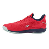کفش بدمینتون و تنیس یونکس Yonex Women's and Men's Power Cushion Ad-Accel Sunset Red رنگ قرمز سفید