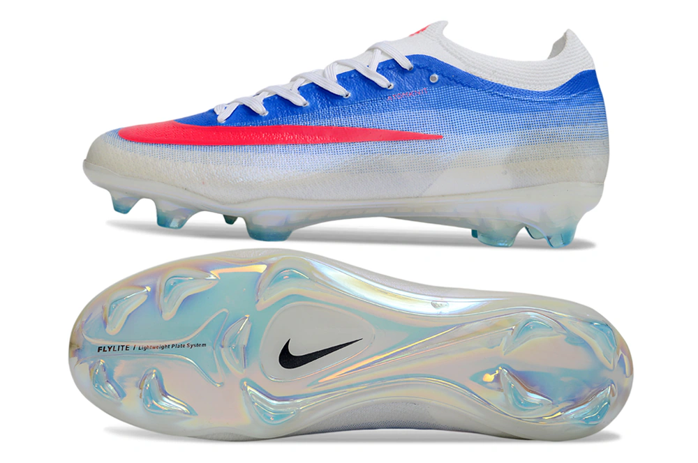 کفش فوتبال نایک مرکوریال ویپور 17 Nike Mercurial Vapor 17 Elite رنگ آبی سفید