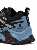 کفش ورزشی اورجینال ایرانر ترکینگ ضدآب رونی D2031 | سورمه ای مشکی Men's waterproof trekking shoes Roni D2031