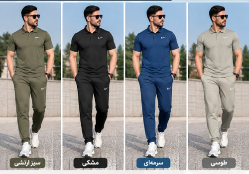 ست تیشرت با شلوار شورت تمرینی و روزمرگی نایک تایلندی کلاس A++