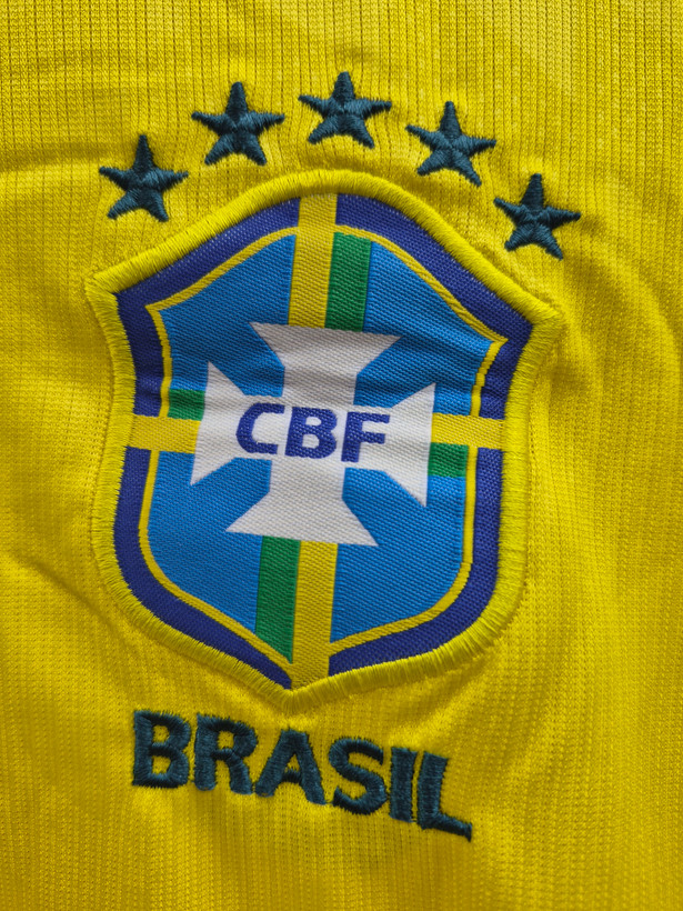 کیت ،تیشرت هواداری اول تیم ملی برزیل جام جهانی ۲۰۲۶ تایلندی کلاس A++ لباس زرد kit football Brasil 2026