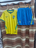 کیت ،تیشرت هواداری اول تیم ملی برزیل جام جهانی ۲۰۲۶ تایلندی کلاس A++ لباس زرد kit football Brasil 2026