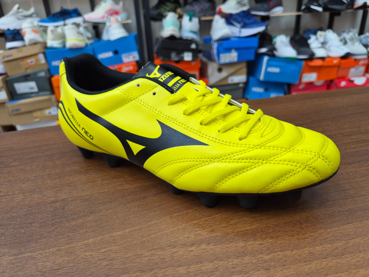 کفش فوتبال استوک دار کفش فوتبال میزانو مورلیا Mizuno Morelia Neo MDسفید ابی سبز Mizuno Morelia Neo