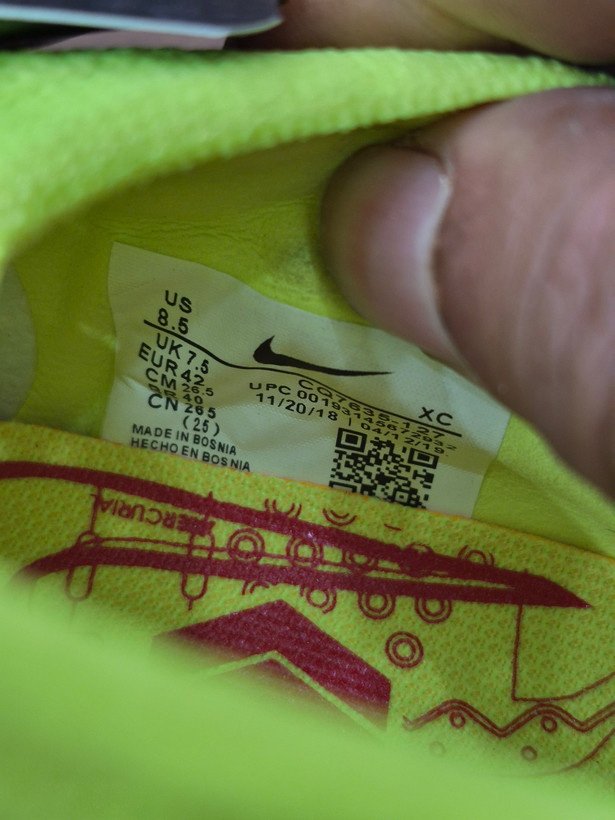 کفش فوتبال استوک دار نایک مرکوریال Nike Mercurial Vapor 14 Elite FG