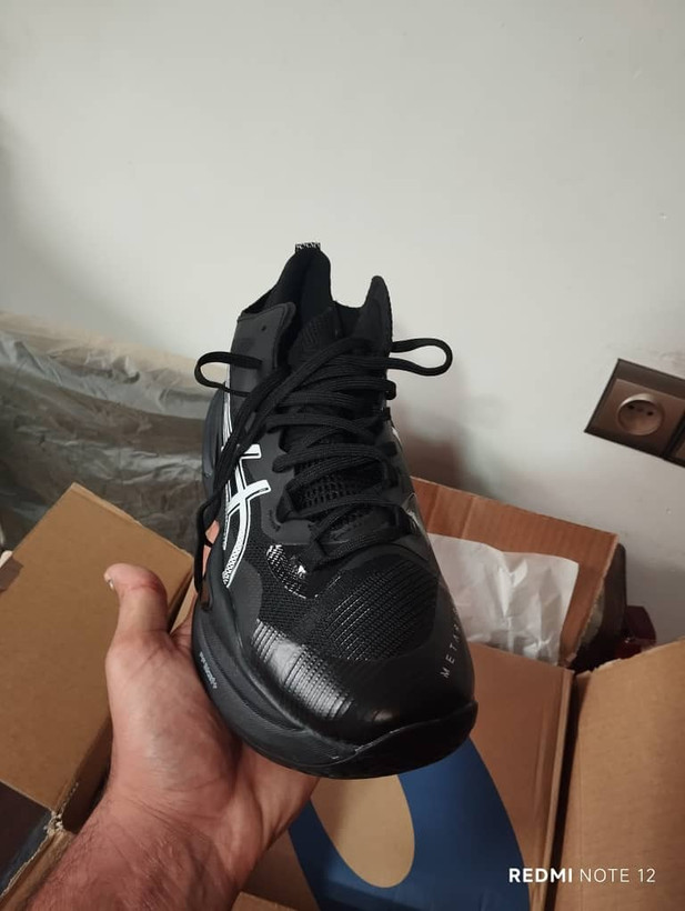 اسیکس متارایز 2 کیفیت مستر کوالیتی ویتنام در حد اورجینال asics metarise 2 رنگ مشکی سفید