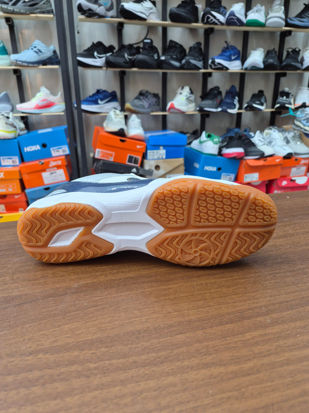 کتونی تنیس باترفلای لزولاین ریفونس رنگ سفید ویتنام رنگ سفید سورمه ای butterfly shoes table tennis price white blacK کتونی بدمینتون