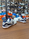 کتونی تنیس باترفلای لزولاین ریفونس رنگ سفید ویتنام رنگ سفید سورمه ای butterfly shoes table tennis price white blacK کتونی بدمینتون