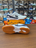 کتونی تنیس باترفلای لزولاین ریفونس رنگ سفید ویتنام رنگ سفید سورمه ای butterfly shoes table tennis price white blacK کتونی بدمینتون