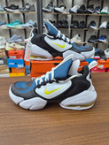 کفش اسپرت و لایف استایل نایک ساواج رنگ سورمه ای سفید زرد زوم Nike Air max Savage