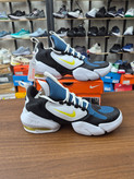 کفش اسپرت و لایف استایل نایک ساواج رنگ سورمه ای سفید زرد زوم Nike Air max Savage