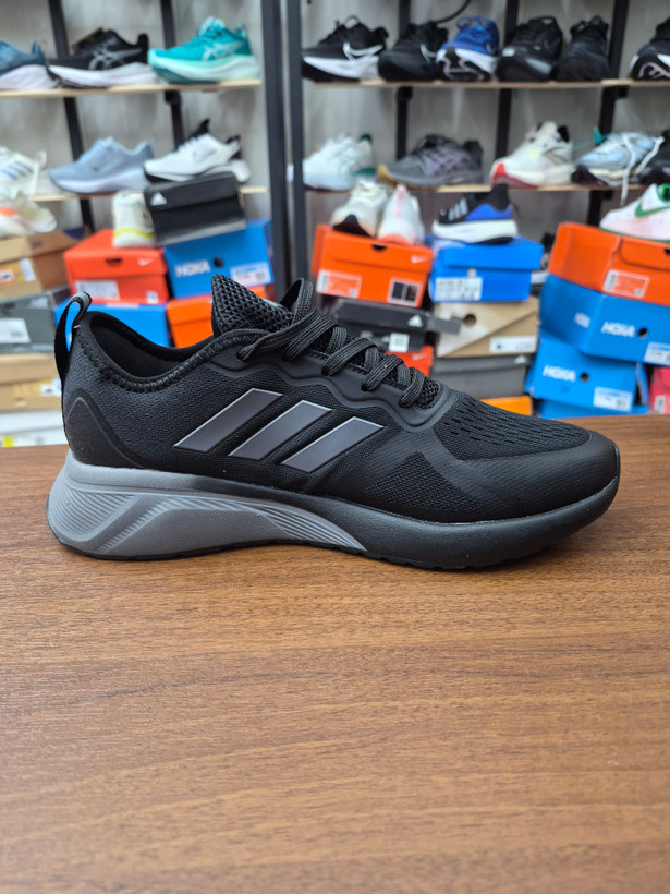 کتونی آدیداس کلود فوم Adidas Cloudfoam مشکی طوسی