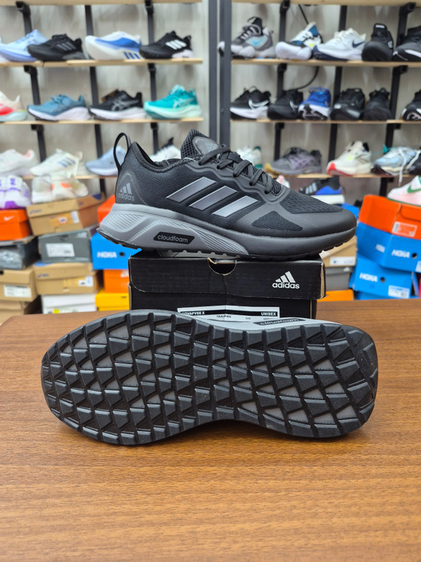 کتونی آدیداس کلود فوم Adidas Cloudfoam مشکی طوسی