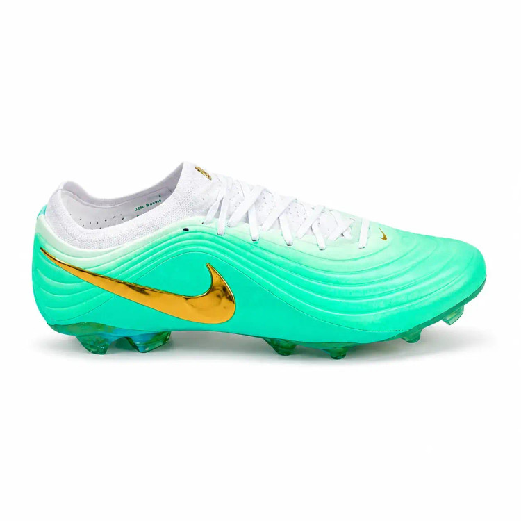 کفش فوتبال استوک دار نایک تمپو ویتنام Chuteira Campo NIKE Tiempo Maestro Elite FG Verde - Dourado