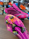 کفش فوتبال استوک دار آدیداس F50 مسی زبونه دار ویتنام Chuteira Campo ADIDAS TUNiT F50 Elite FG Rosa - Preto