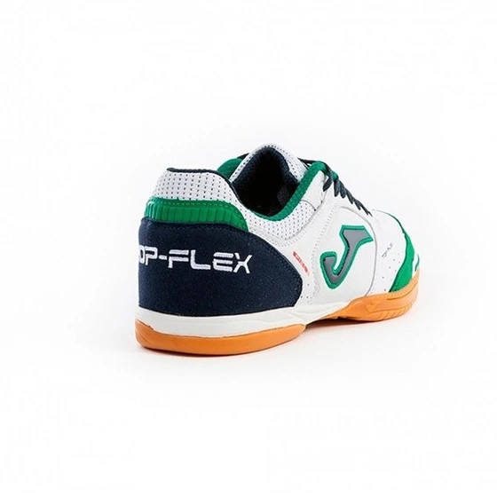 کفش فوتسال جوما تاپ فلکس سایز 40تا 45 JoFutsal shoes Top Flex Rebound 22 indoor white green blue
