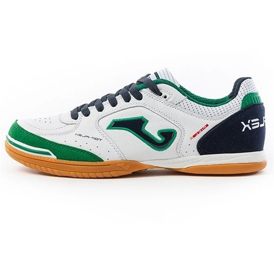 کفش فوتسال جوما تاپ فلکس سایز 40تا 45 JoFutsal shoes Top Flex Rebound 22 indoor white green blue