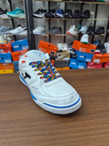 کفش فوتسال جوما تاپ فلکس سایز 40تا 45 JoFutsal shoes Top Flex Rebound 22 indoor white blue